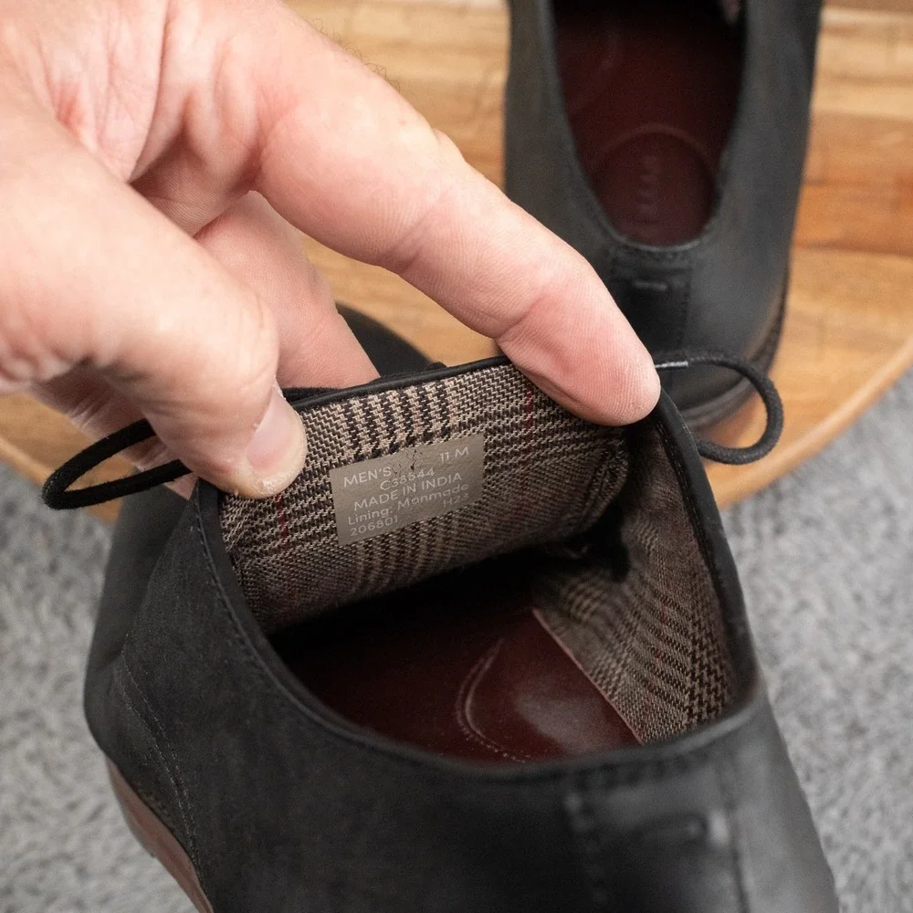 Cole Haan Berkshire Men's Plain Toe Water Resistant Dress Shoes Size 11 M C38844